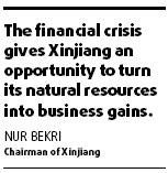Boost for Xinjiang transport