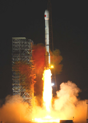 China launches 2nd navigation satellite