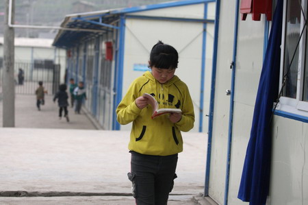 Rebuilding the school and hope after the earthquake