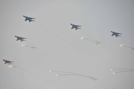 Navy's fleet parade in Qingdao