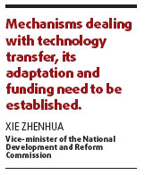 China calls for green-technology transfer