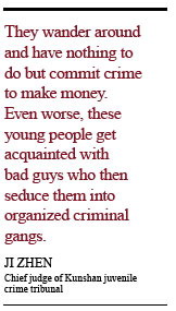 Raising the issue of China's troubled teens