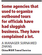 Travel restrictions hurt holiday business