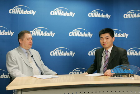 Ambassador talks with China Daily website