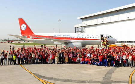 First China-assembled A320 passes maiden flight