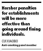 Anti-smoking lobby: Increase fines