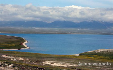 Summer on Lake Sayram