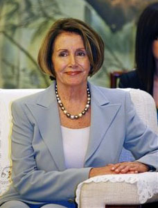 Outspoken Pelosi staying on-subject while in China