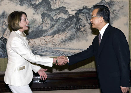 Hu Jintao meets US House Speaker in Beijing