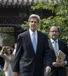 Kerry: China-US clean energy talks productive