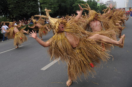 Intangible cultural heritage festival in Chengdu