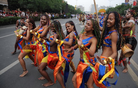 Intangible cultural heritage festival in Chengdu