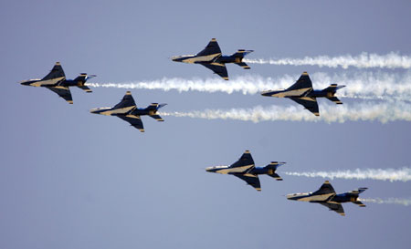 Training of August 1st Aerobatic Team