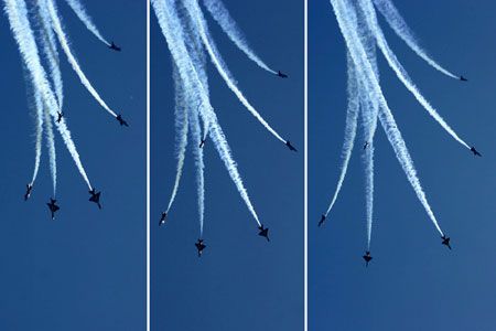 Training of August 1st Aerobatic Team