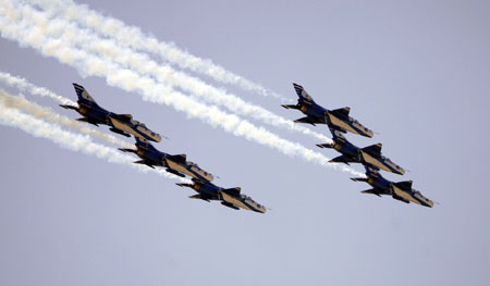 Training of August 1st Aerobatic Team
