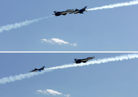 Training of August 1st Aerobatic Team