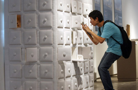 Graduates' exhibits at China Academy of Art