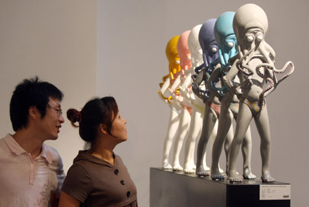 Graduates' exhibits at China Academy of Art