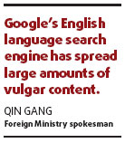 Govt steps up heat on Google