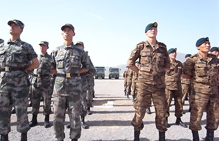 Sino-Mongolian peacekeeping drill starts in Beijing