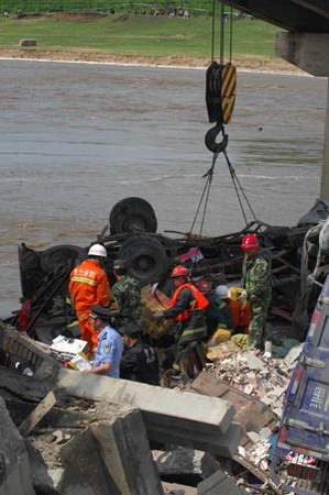 NE China's bridge collapse leaves one dead