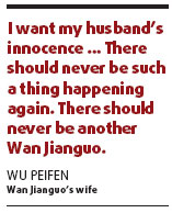 Wife: My man was innocent
