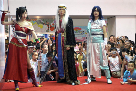 Cartoon exhibition held in Shanghai