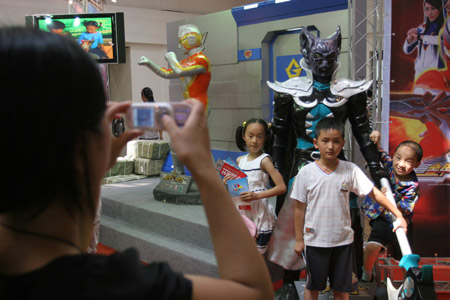 Cartoon exhibition held in Shanghai