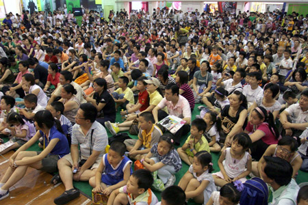 Cartoon exhibition held in Shanghai