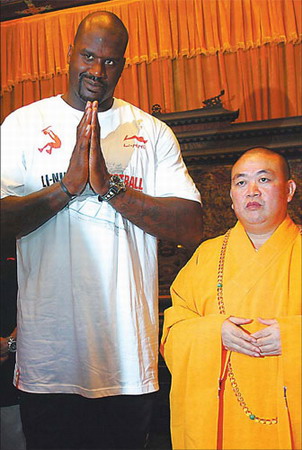 NBA star feeling 'Buddha blessed'