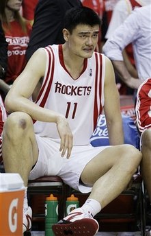 Yao's injury likely won't hurt NBA China biz