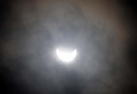 Asia witnesses solar eclipse