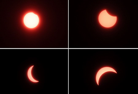 Asia witnesses solar eclipse