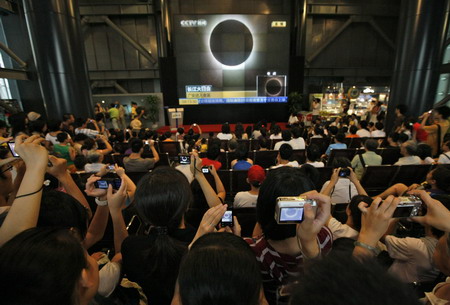 Asia witnesses solar eclipse