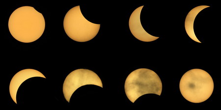 Asia witnesses solar eclipse