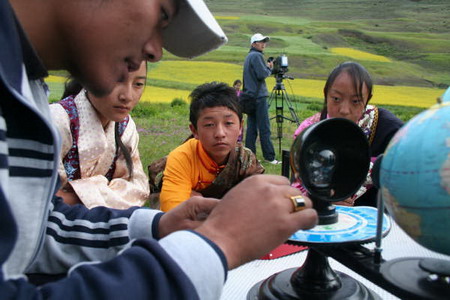 Solar eclipse is witnessed around China