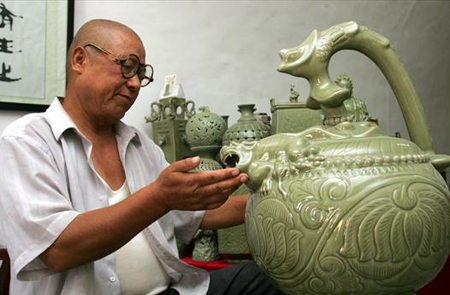 Porcelain making city of Chenlu