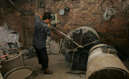 Porcelain making city of Chenlu