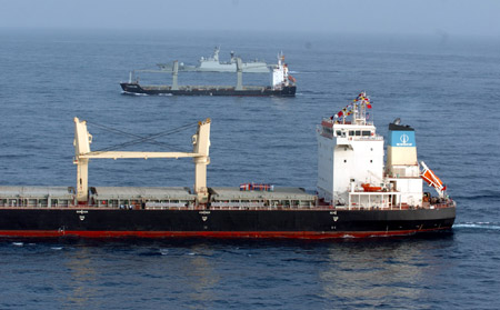 Third Chinese naval flotilla starts escorting mission