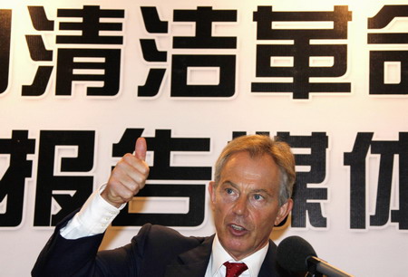 Blair: China, US committed to addressing climate change
