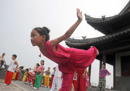 Kung fu children