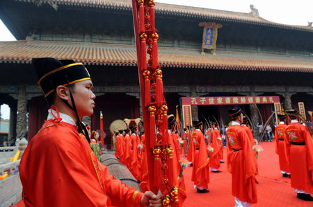 Confucius' Family Tree Recorded biggest