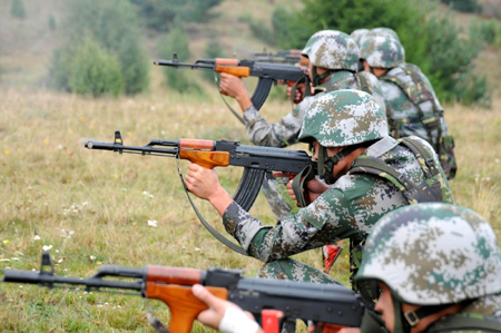 China, Romania end joint military mountain training