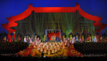 Opera Turandot debuts at Bird's Nest