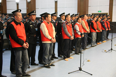 Vicious gang trials under way