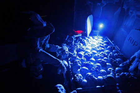 It scares me! First haunted house opens in mainland