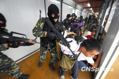 Chongqing drill tests emergency skills