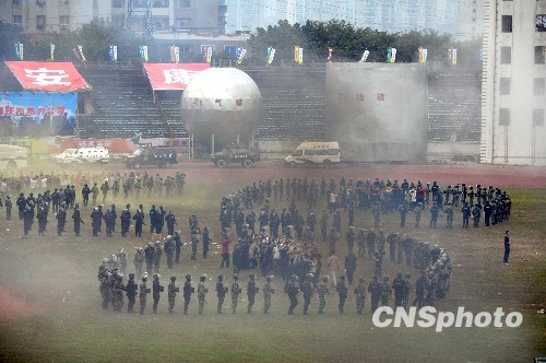 Chongqing drill tests emergency skills