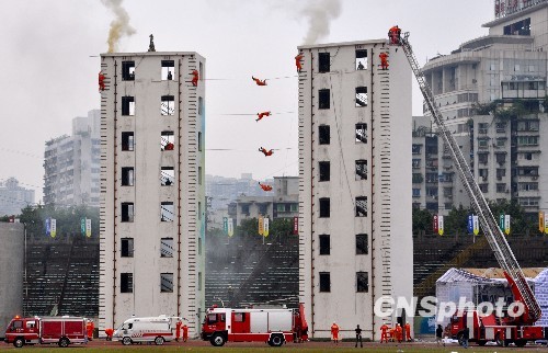 Chongqing drill tests emergency skills