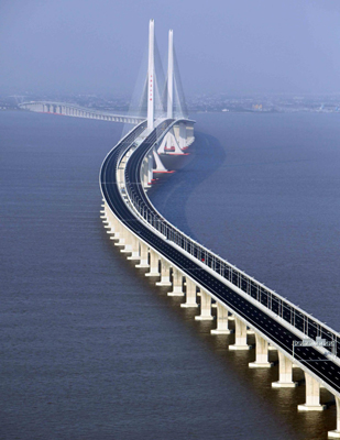 Tunnel, bridge set to open in Shanghai